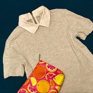 J. Crew Collared Top XS